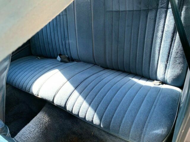 1987 Blue Chevrolet Monte Carlo Coupe