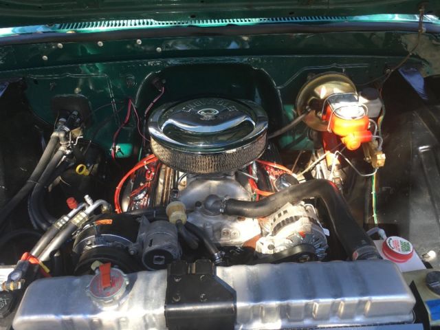 1966 Green Chevrolet C-10 Step side