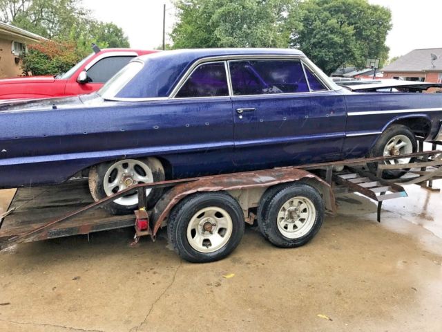 1964 Blue Chevrolet Impala