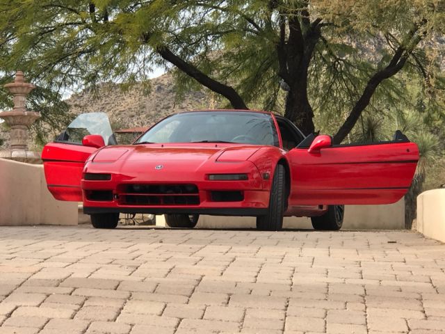 1993 Red Acura NSX Coupe