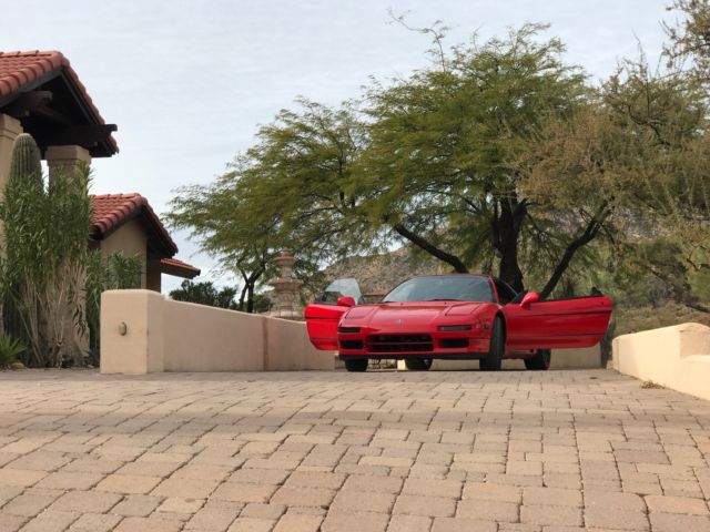1993 Red Acura NSX Coupe