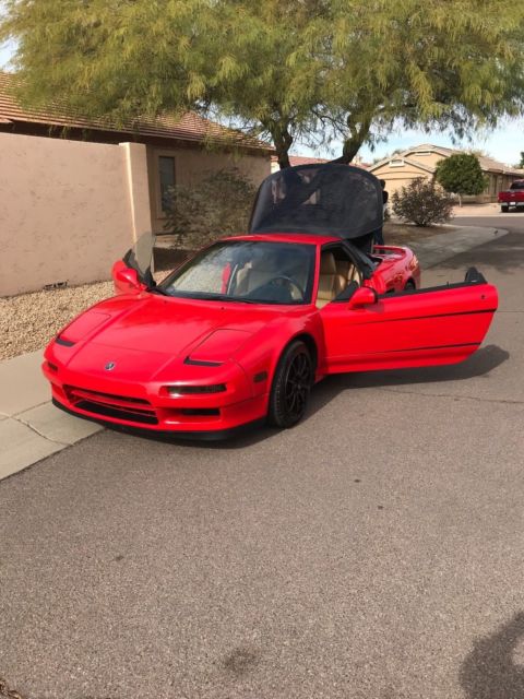 1993 Red Acura NSX Coupe