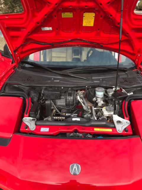 1993 Red Acura NSX Coupe