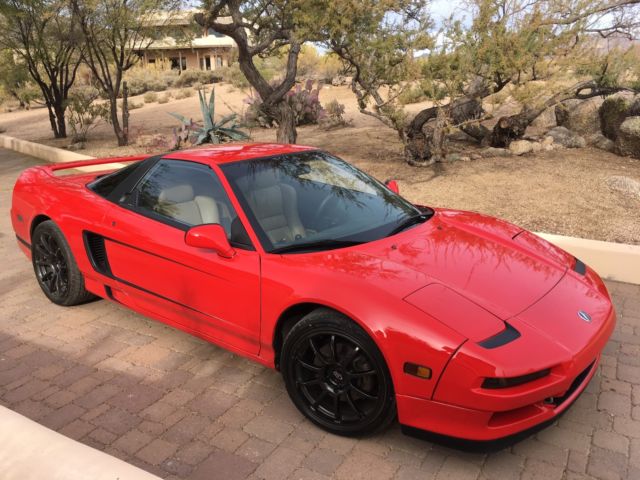 1993 Red Acura NSX Coupe