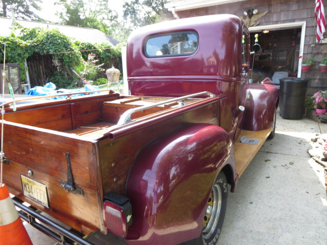 1942 RED Chevrolet C-10 STEPSIDE , PICKUP, WOODY