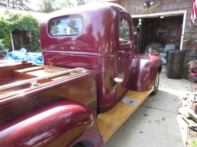 1942 RED Chevrolet C-10 STEPSIDE , PICKUP, WOODY