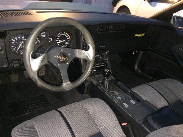 1989 White Chevrolet Camaro Hatchback