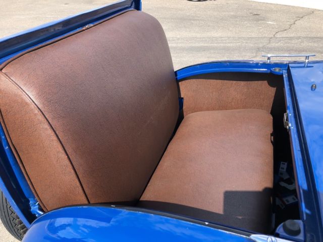 1929 Blue Ford Model A Convertible