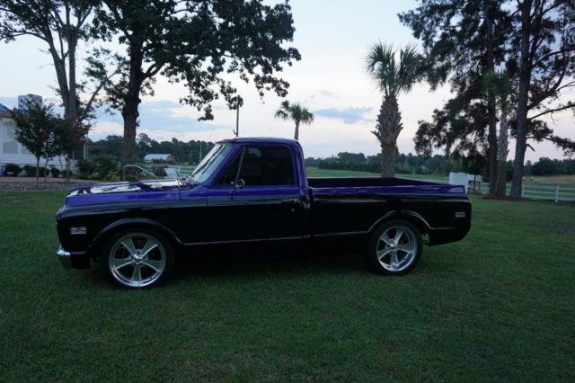 1970 Black/Purple Chevrolet C-10 Coupe
