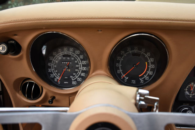 1975 Saddle Metallic Chevrolet Corvette Coupe