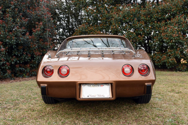 1975 Saddle Metallic Chevrolet Corvette Coupe