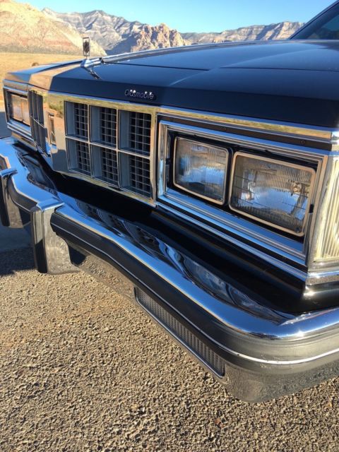 1986 Black Oldsmobile Custom Cruiser Wagon