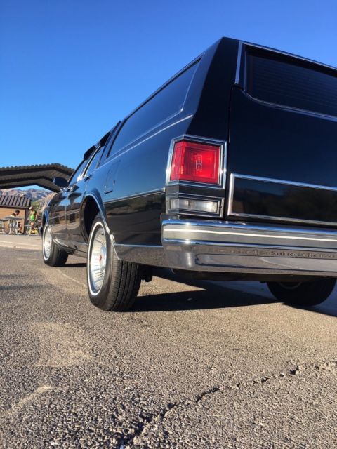 1986 Black Oldsmobile Custom Cruiser Wagon