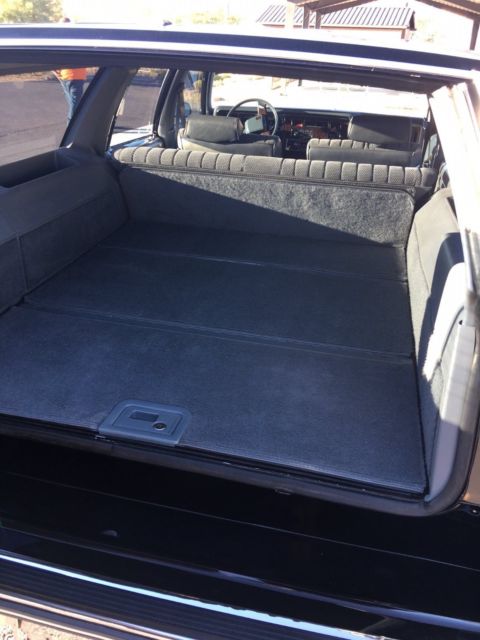 1986 Black Oldsmobile Custom Cruiser Wagon