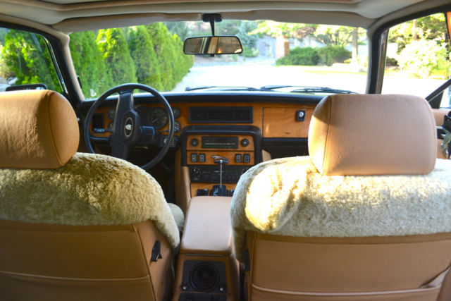 1987 Blue Jaguar XJ6 Sedan