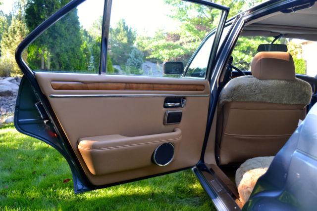 1987 Blue Jaguar XJ6 Sedan