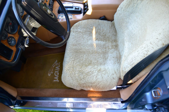 1987 Blue Jaguar XJ6 Sedan