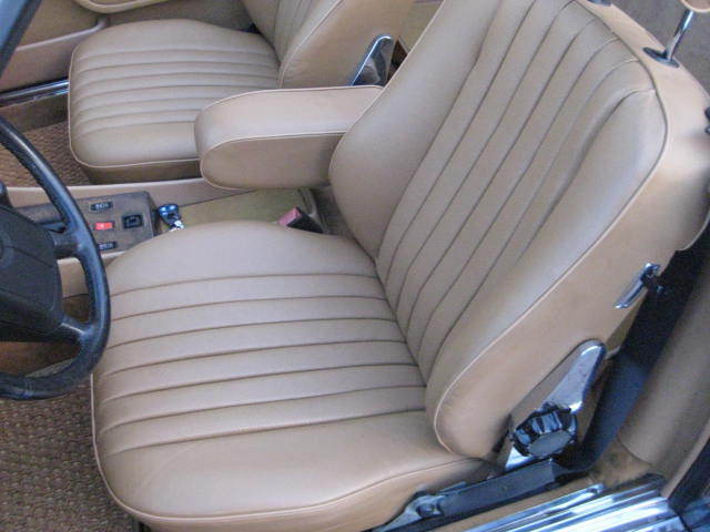 1988 Blue Mercedes-Benz SL-Class Convertible