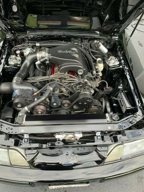 1993 Black Ford Mustang Coupe