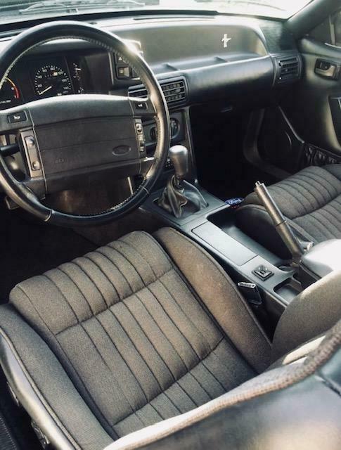 1993 Black Ford Mustang Coupe