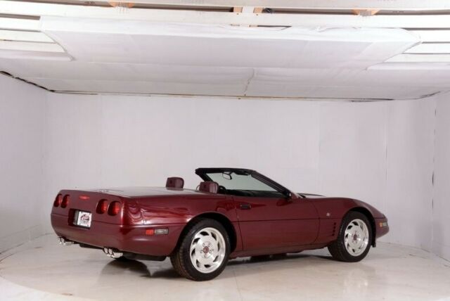1993 Red Chevrolet Corvette Convertible