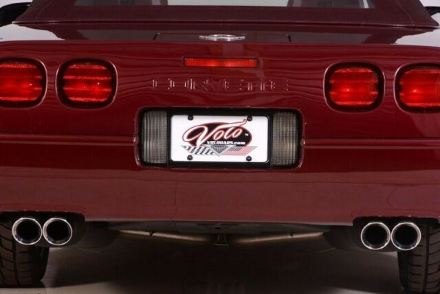 1993 Red Chevrolet Corvette Convertible