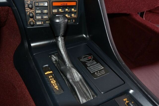 1993 Red Chevrolet Corvette Convertible