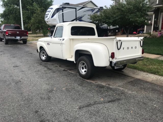 1965 White Ford F-100
