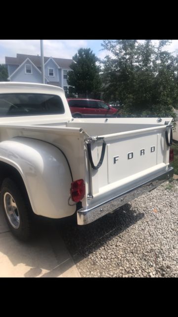 1965 White Ford F-100