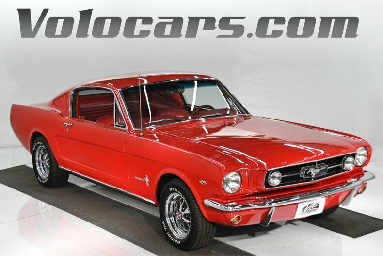 1965 Red Ford Mustang Fastback