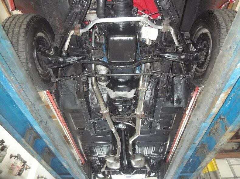 1965 Red Ford Mustang Fastback