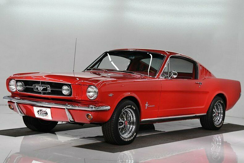 1965 Red Ford Mustang Fastback