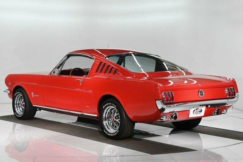 1965 Red Ford Mustang Fastback