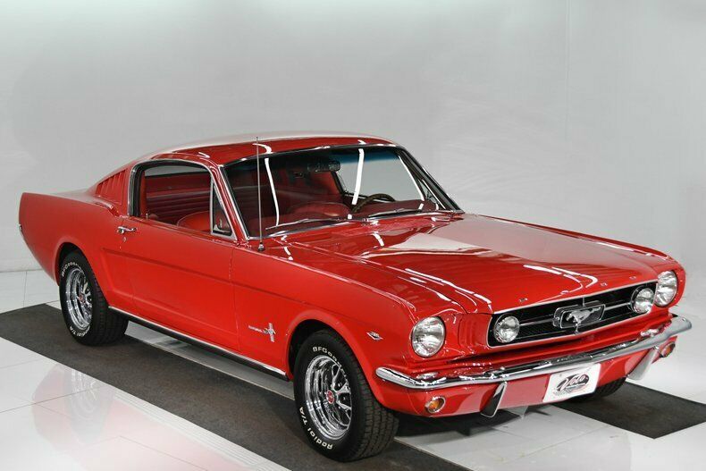 1965 Red Ford Mustang Fastback