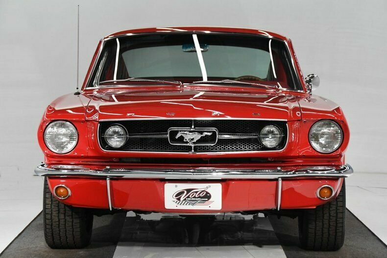 1965 Red Ford Mustang Fastback