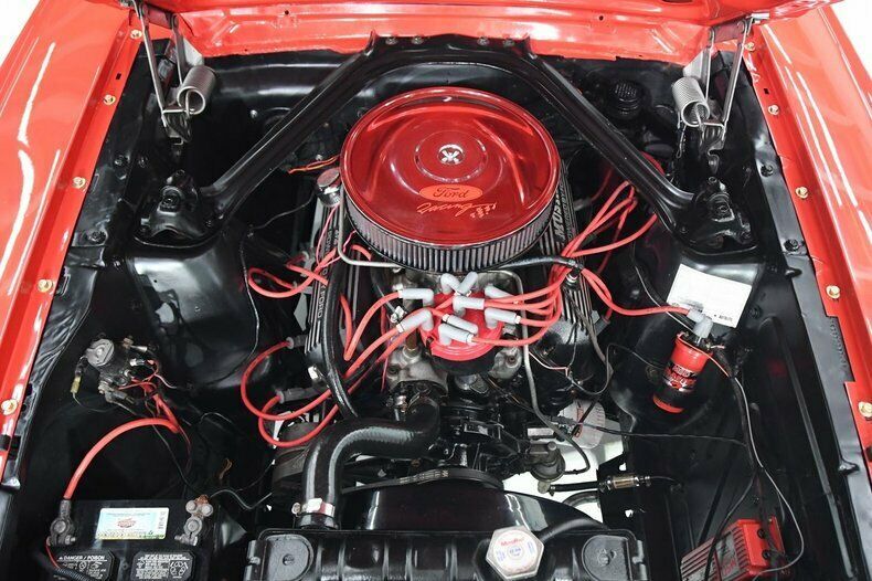 1965 Red Ford Mustang Fastback
