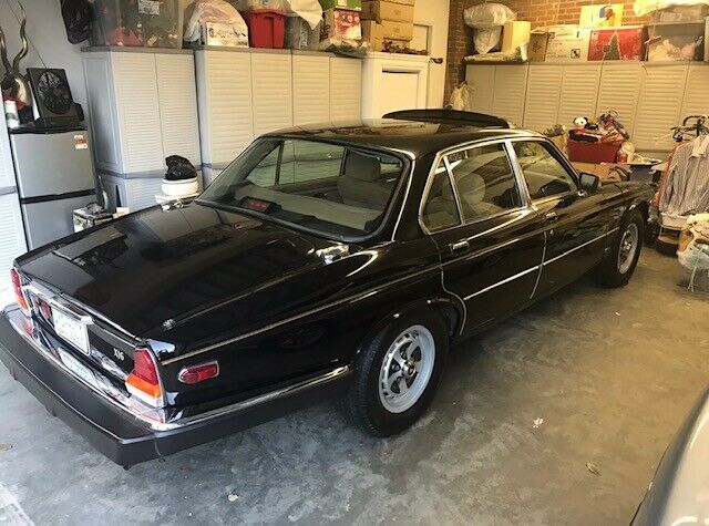 1986 Black Jaguar XJ6 Sedan