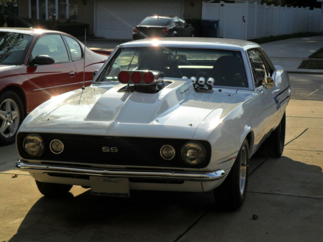 1967 White Chevrolet Camaro Coupe