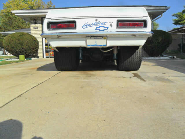 1967 White Chevrolet Camaro Coupe