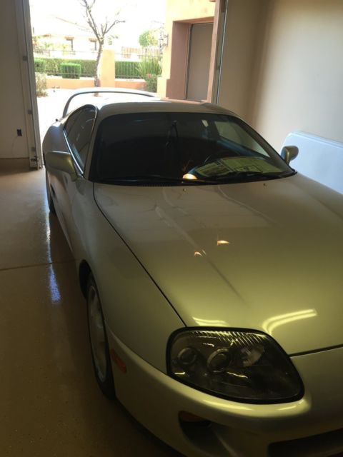 1993 Silver Toyota Supra Coupe