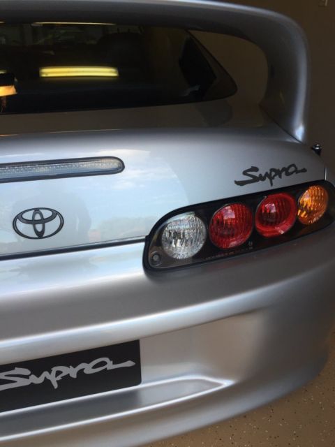 1993 Silver Toyota Supra Coupe