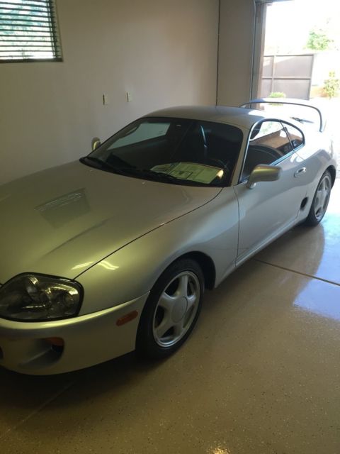 1993 Silver Toyota Supra Coupe