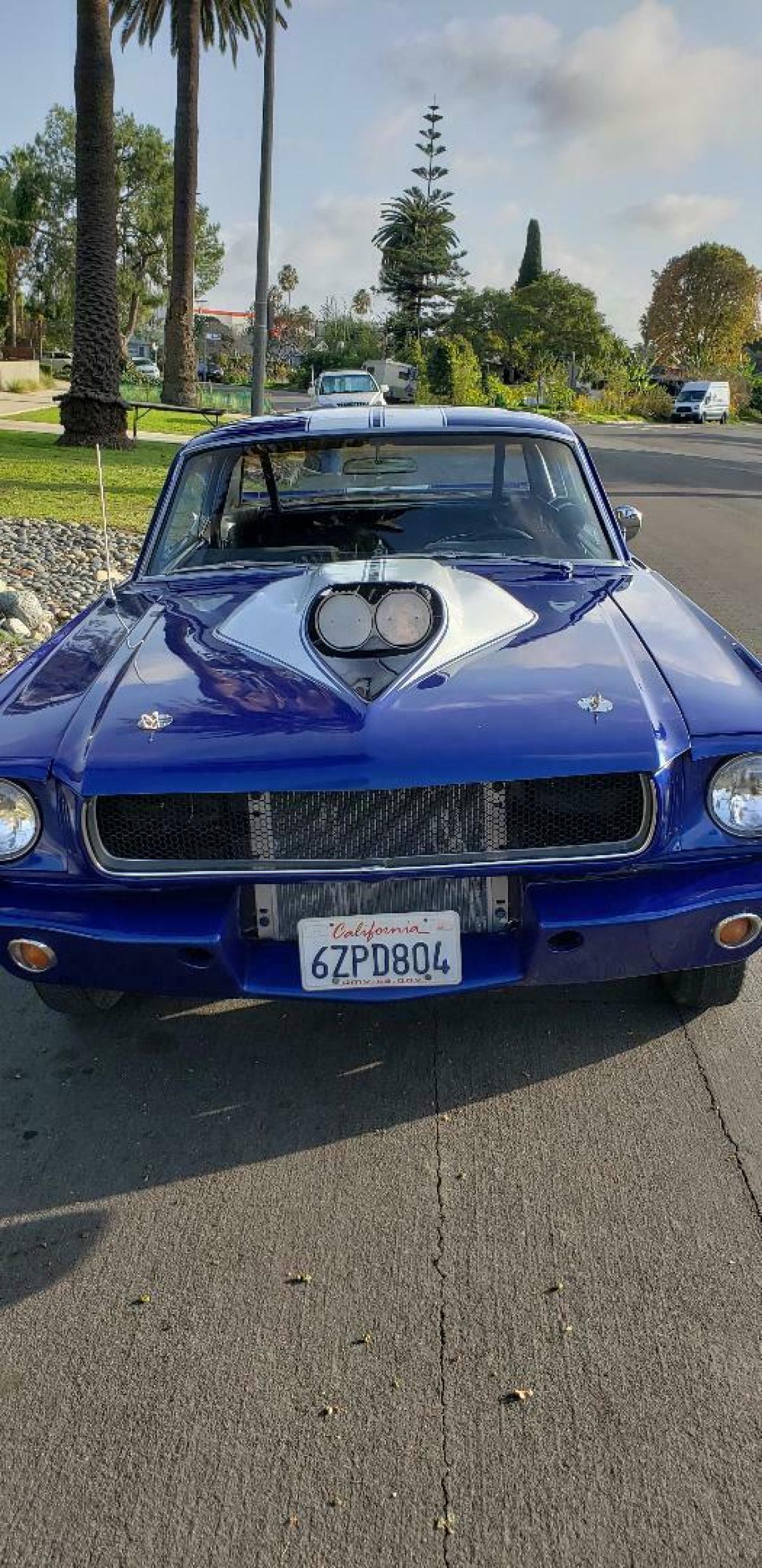 1966 Blue Ford Mustang Coupe