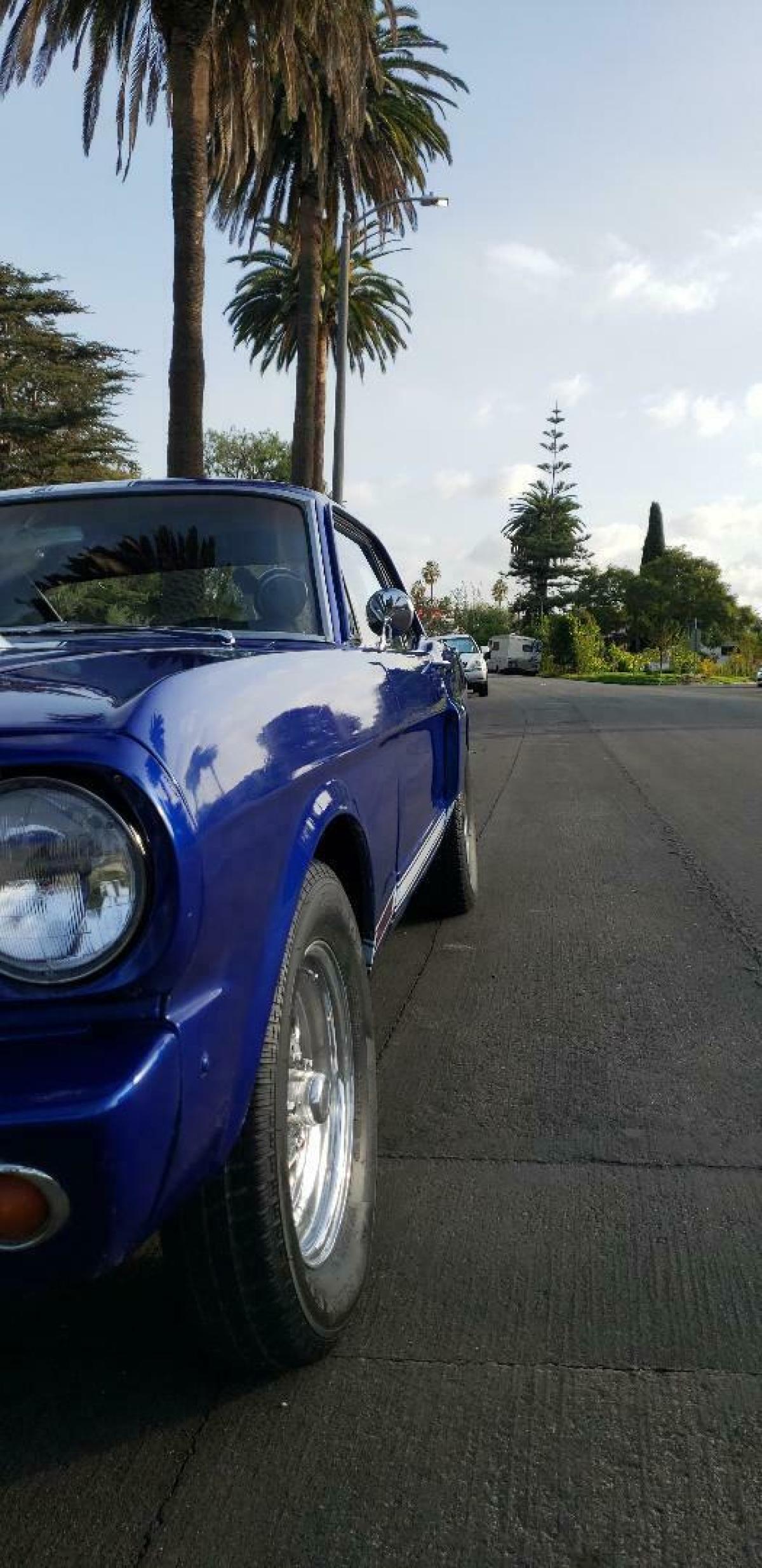1966 Blue Ford Mustang Coupe