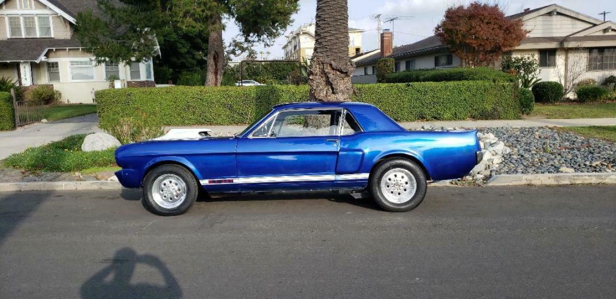 1966 Blue Ford Mustang Coupe