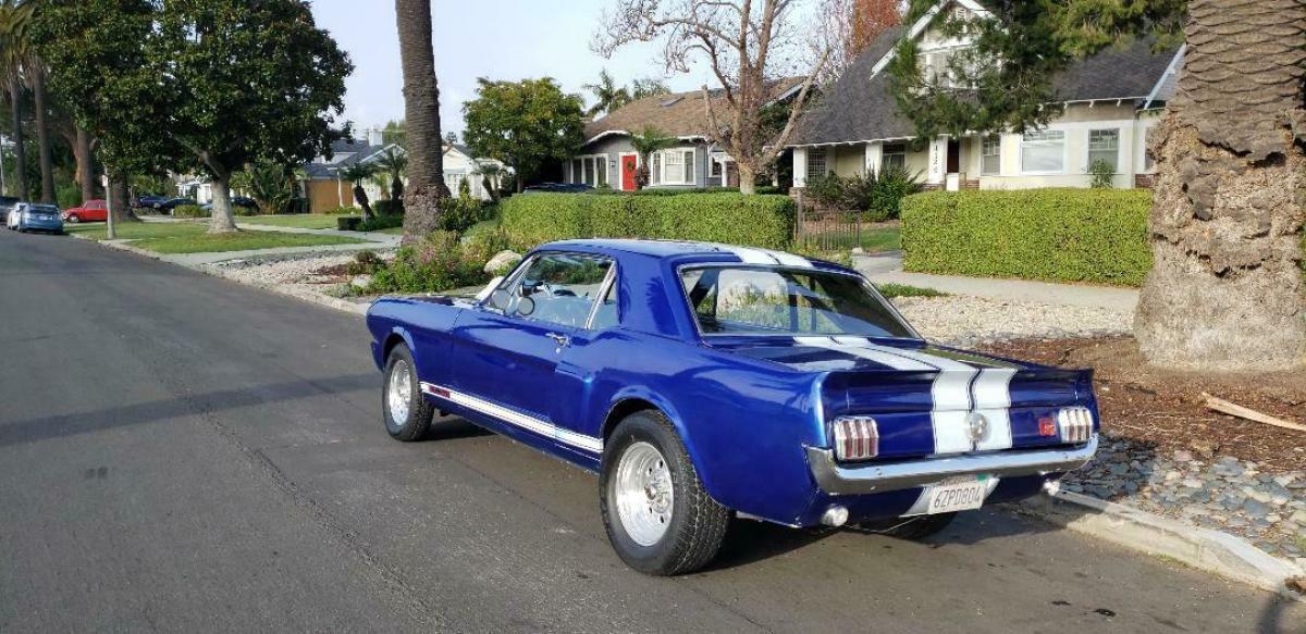 1966 Blue Ford Mustang Coupe
