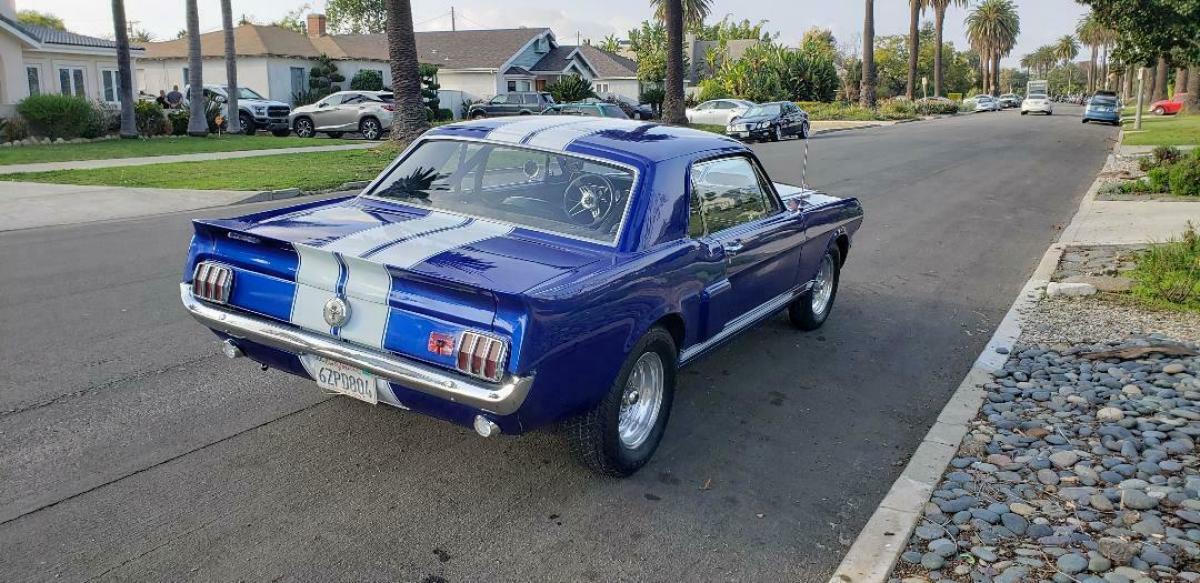1966 Blue Ford Mustang Coupe