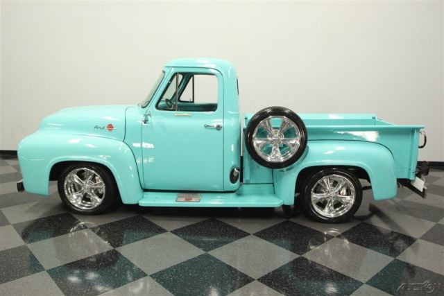 1955 Green Ford F-1