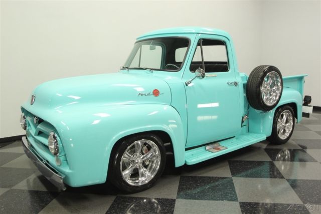 1955 Green Ford F-1