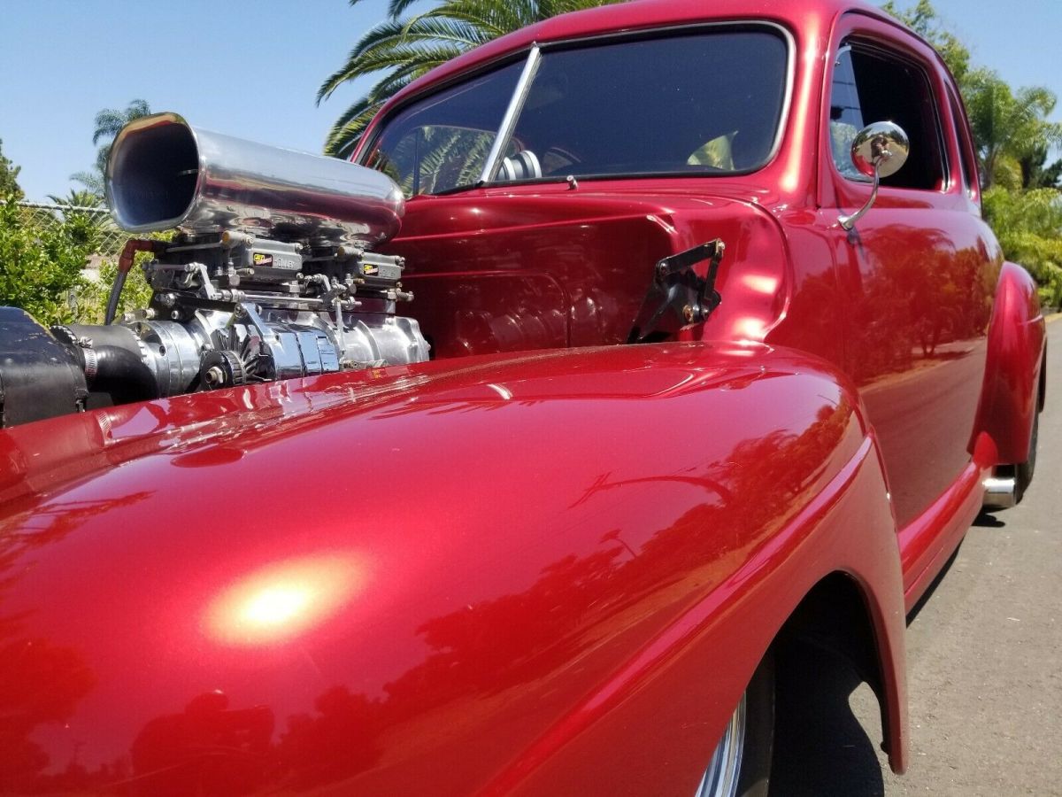1948 Burgundy Ford FAT ATTACK Coupe